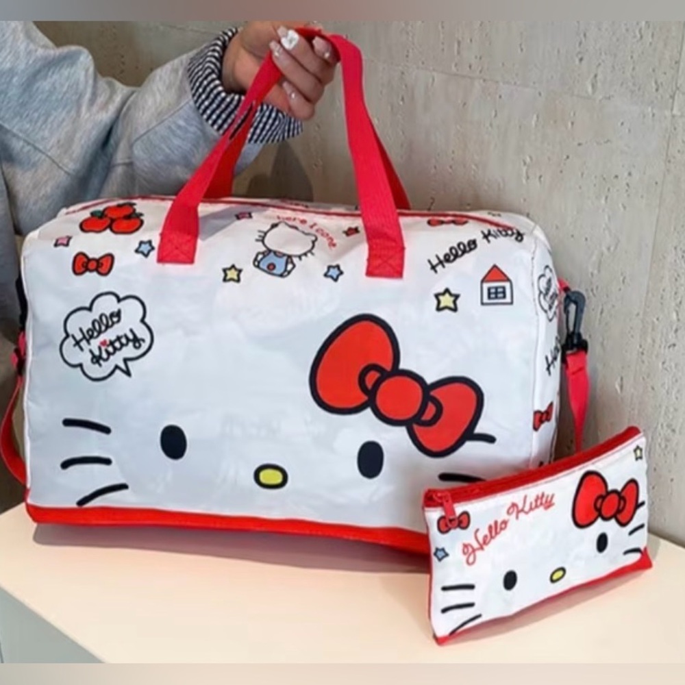 ❤️❤️SANRIO MYSTERY BUNDLE with Hello Kitty Crossbody Duffle and Pouch